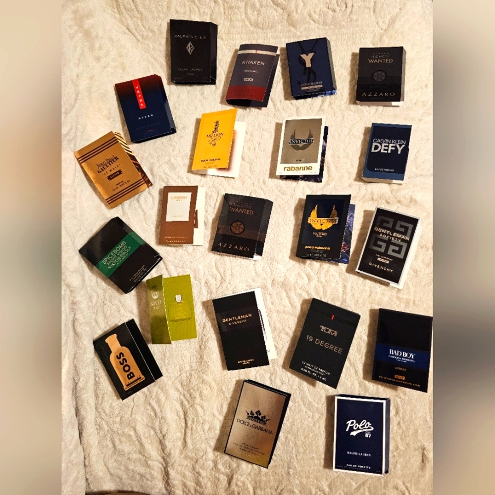 33 High End Mens Cologne Samples (Unopened)